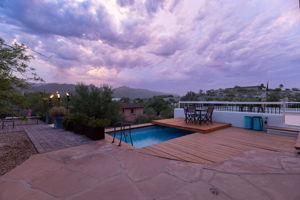 Back Yard/ Pool with Deck