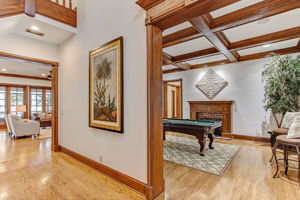 Entry Hall, Living & Family Room