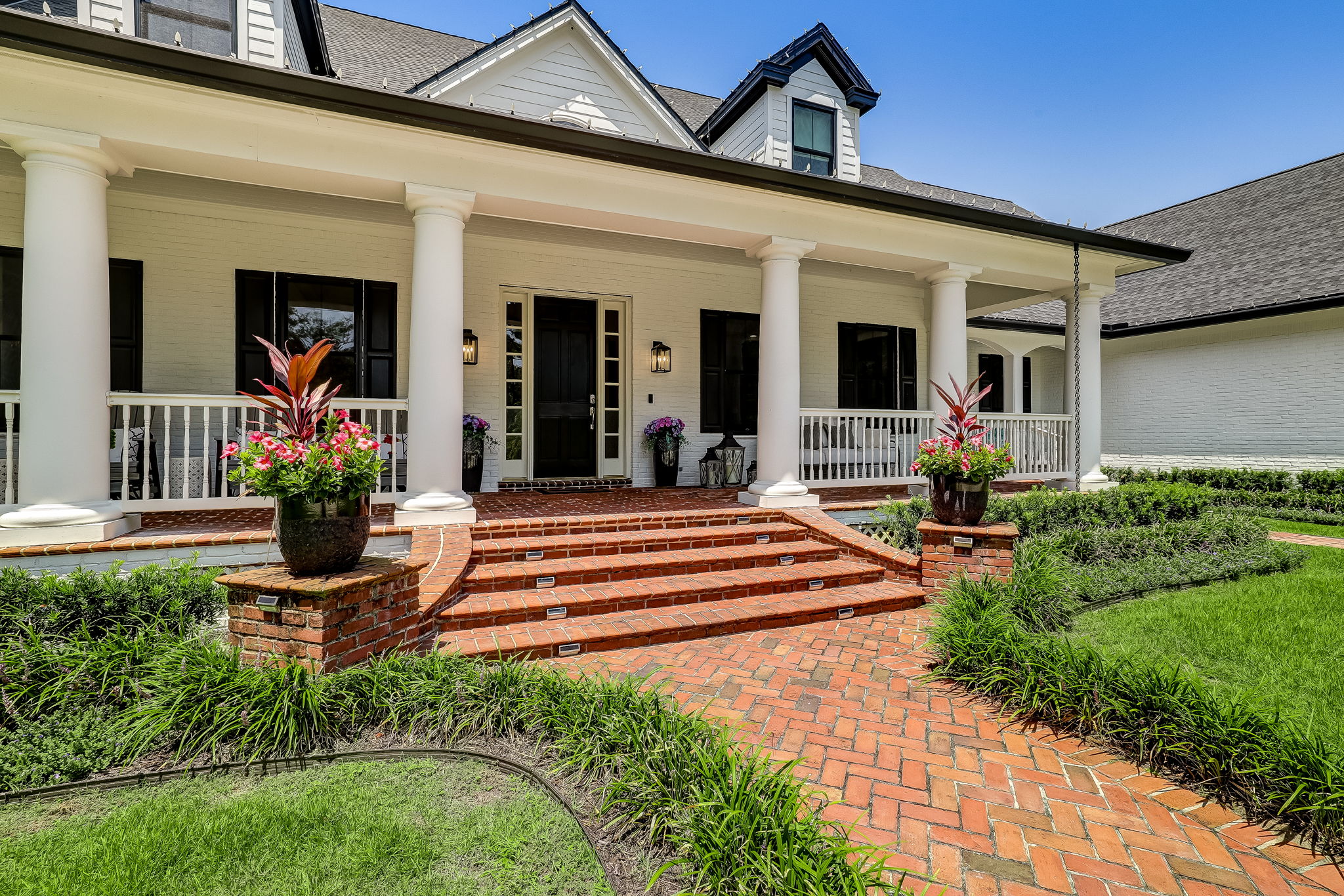 Winged Brick Steps