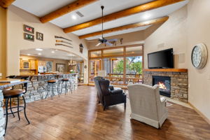Living Room to Kitchen