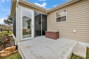 Rear Patio