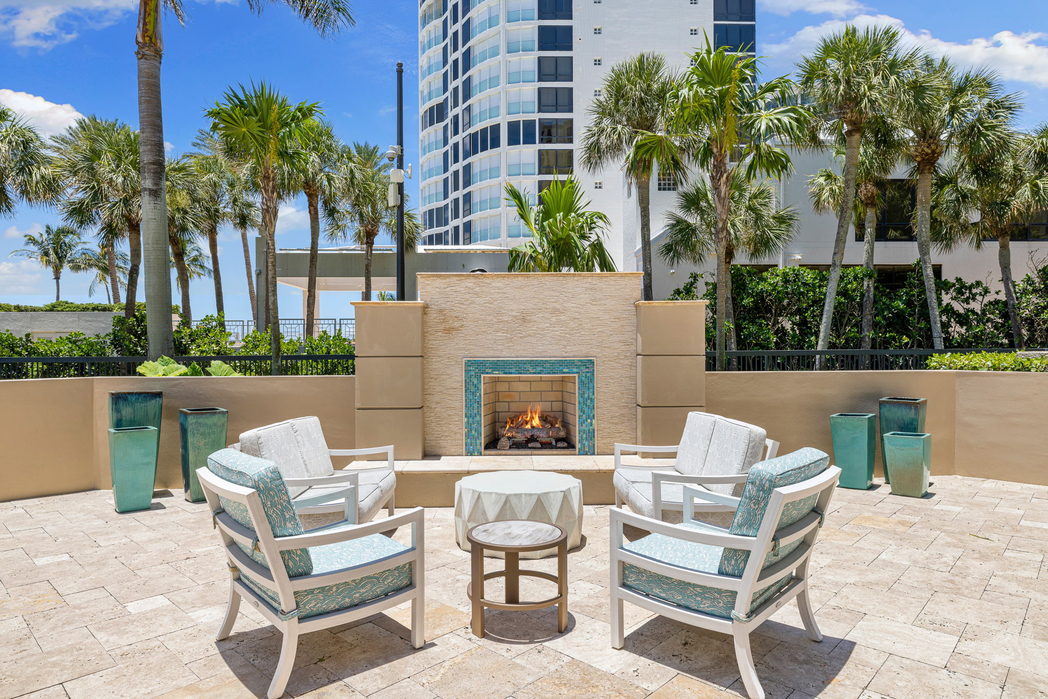 Outdoor Fireplace