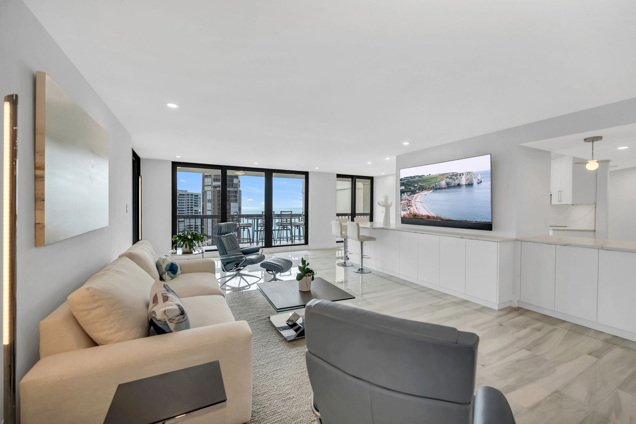 Living Room with Natural Light