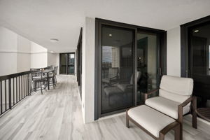 Southwest-facing Balcony with Sunset Views