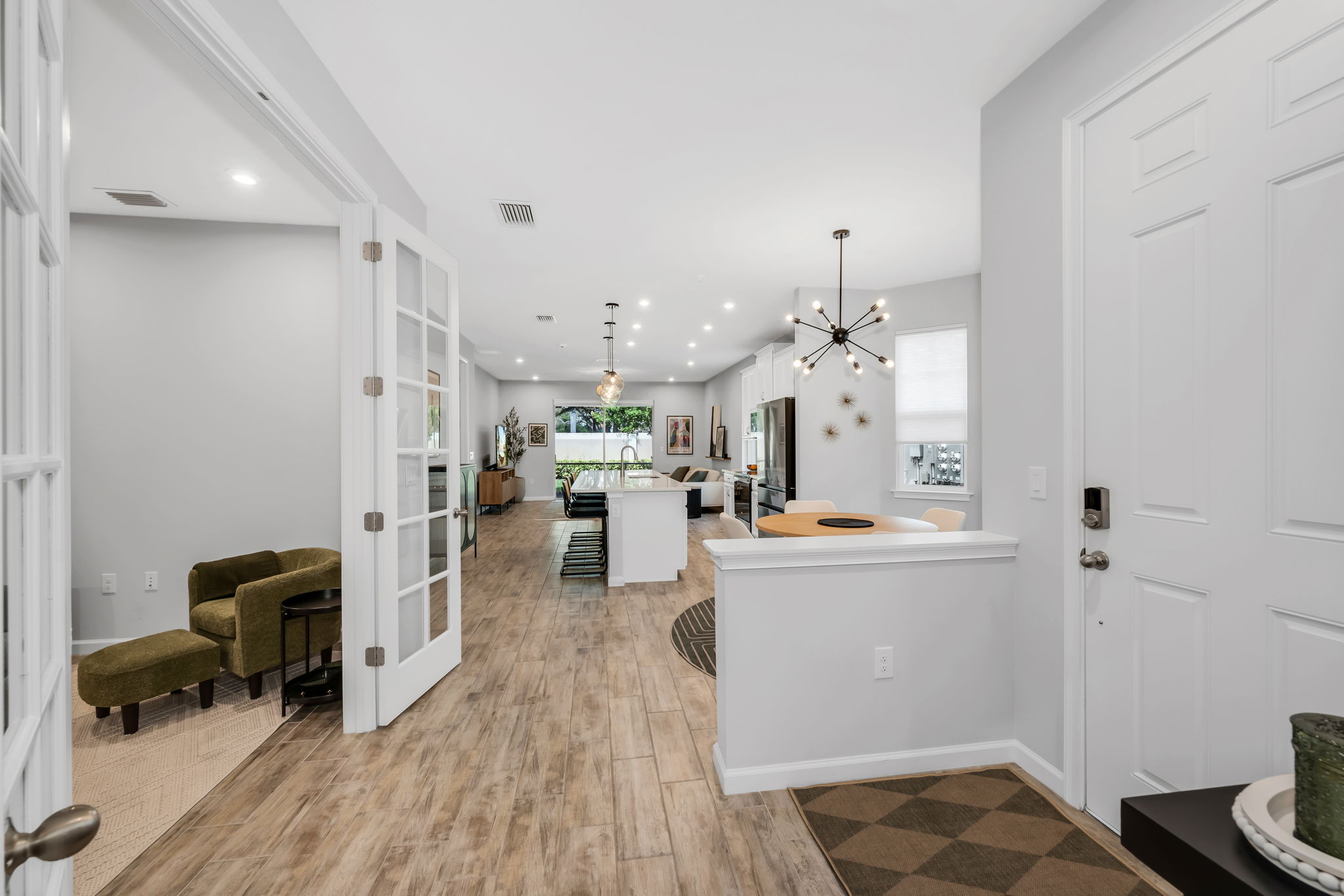 Foyer to Kitchen View