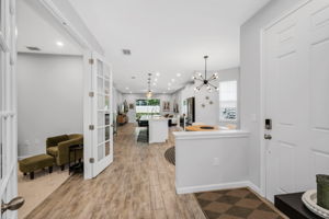 Foyer to Kitchen View