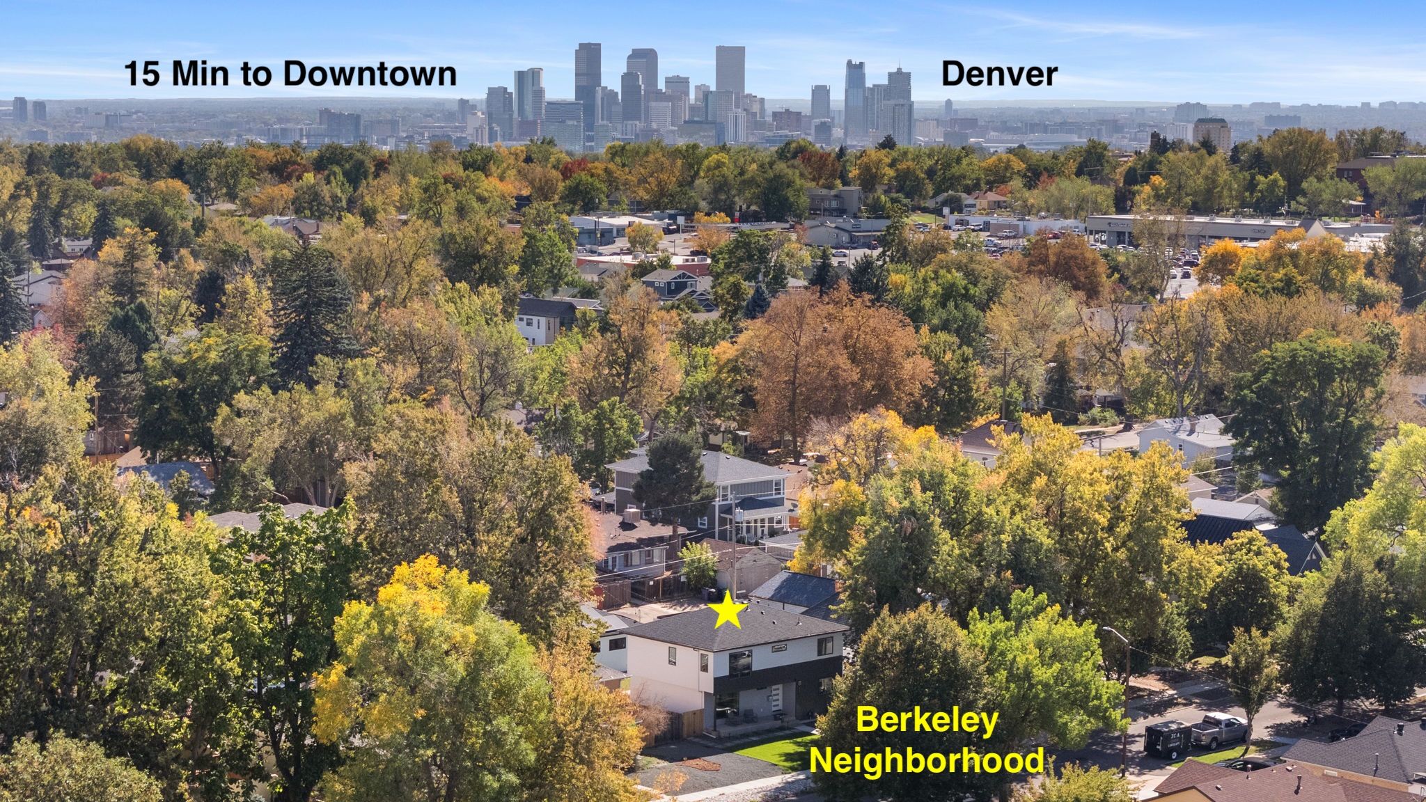 Only 15 minutes to Downtown Denver