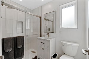 Conveniently located off the upper level family room and near the junior bedroom