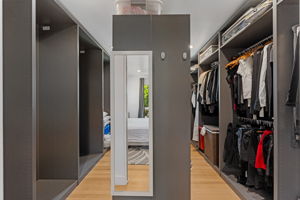 So much storage in your giant walk-in closet