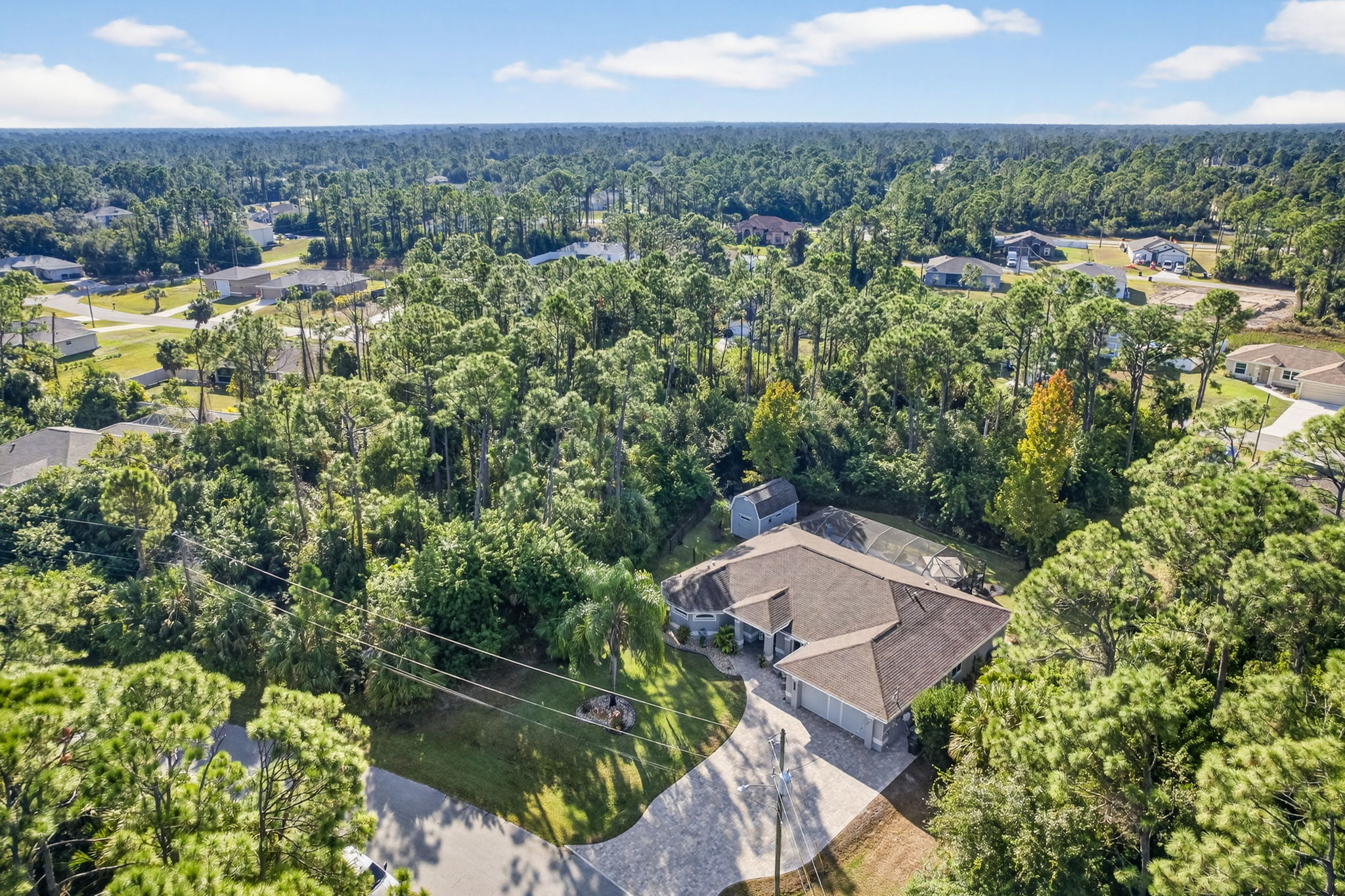 Aerial Front Exterior 2