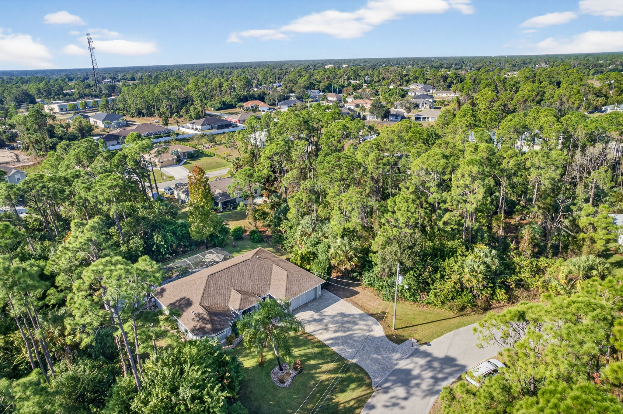 Aerial Front Exterior 3