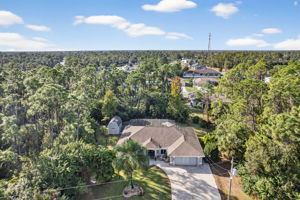 Aerial Front Exterior 1