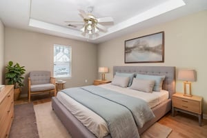 Primary Bedroom Virtually Staged