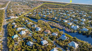 Aerial 3 -beach access