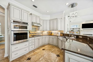 UPDATED KITCHEN, PAINTED & GLAZED CABINETS