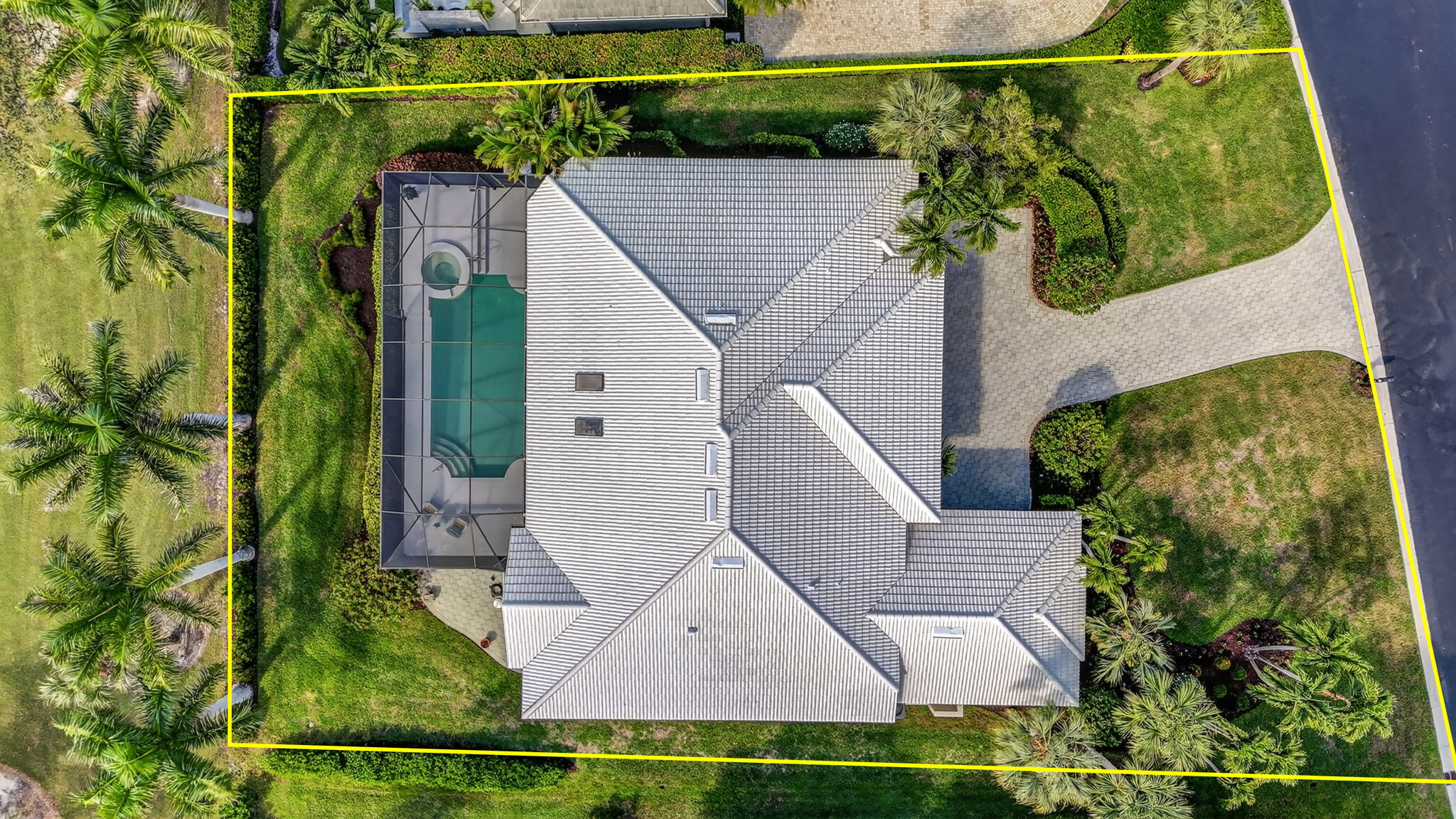 Aerial Overview -Lot Lines