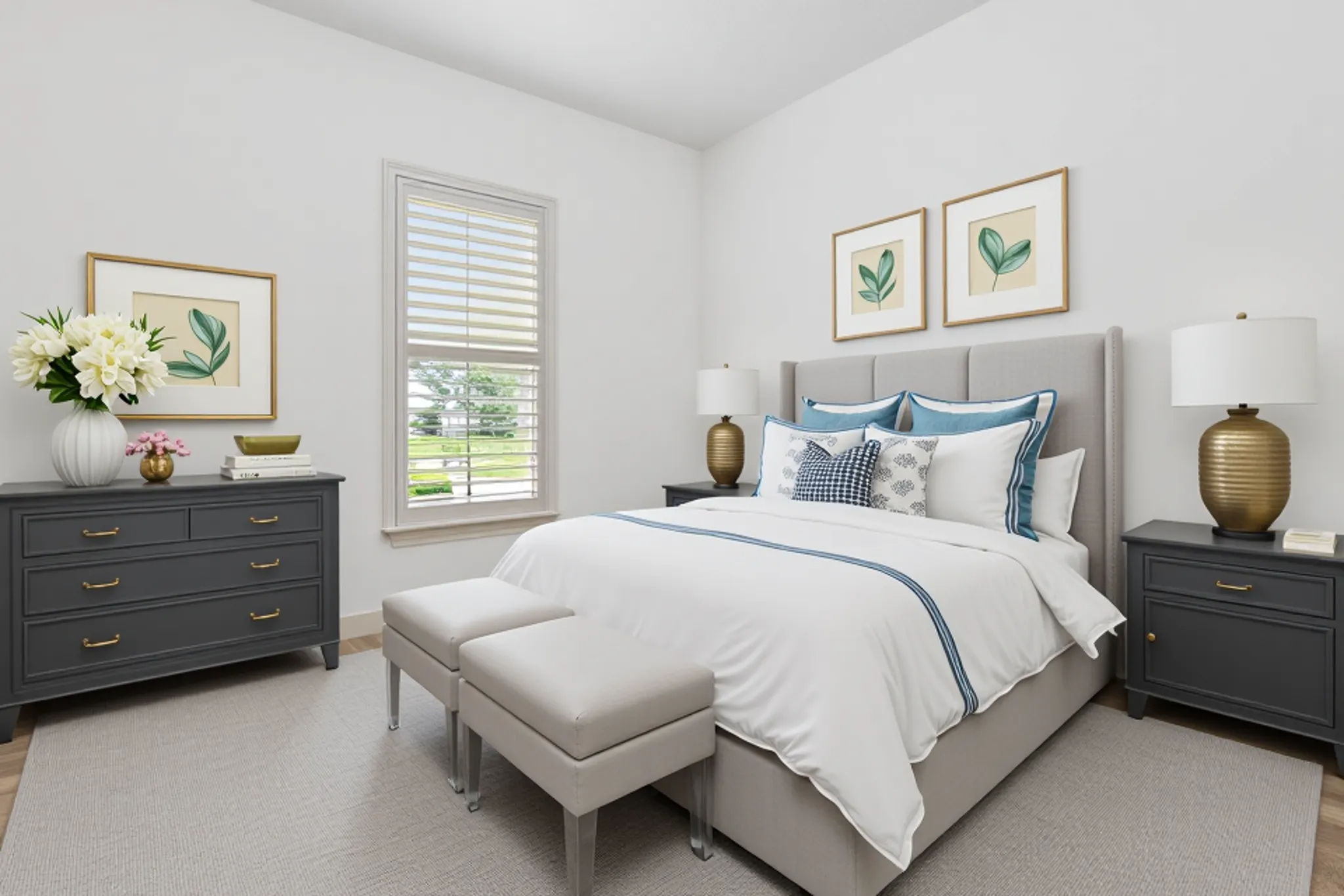 Virtually Staged Bedroom 3
