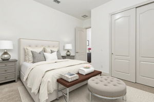 Virtually Staged Bedroom 4