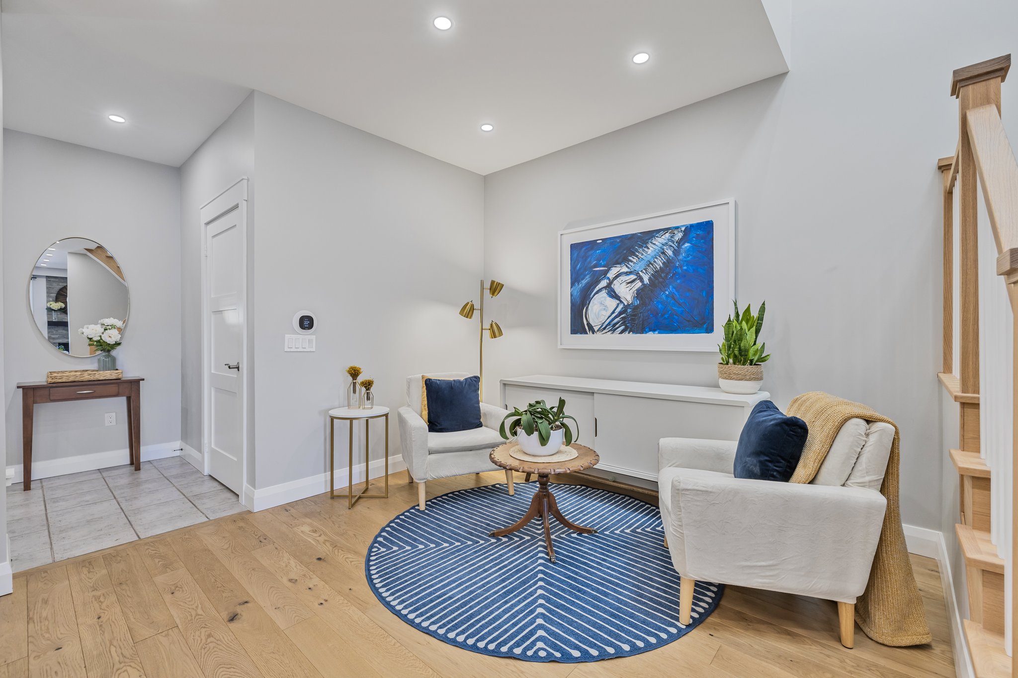 Open concept living room