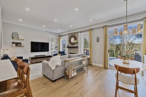 Open concept family room