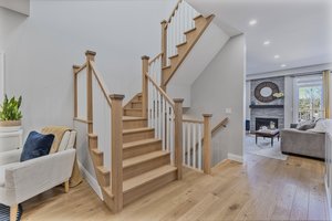 Open staircase
