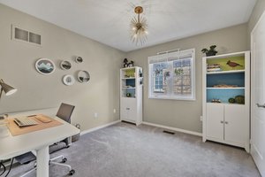 Bedroom 4 overlooking side yard