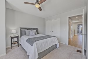 Bedroom 2 with double closet