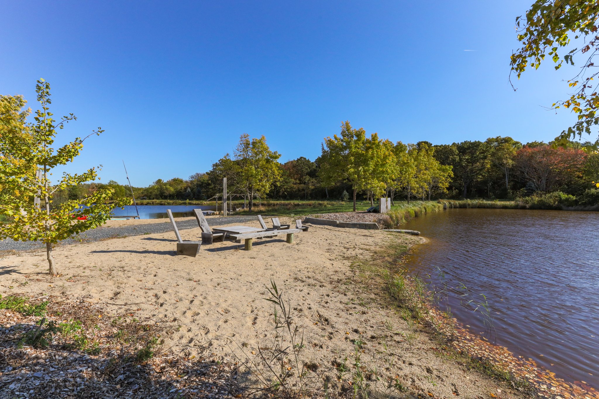 Beach on the Pond