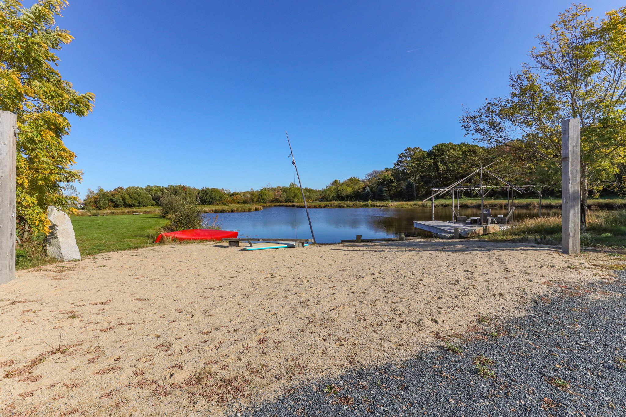 Beach on Pond 2