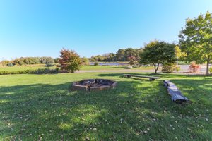 Firepit toward the Ponds