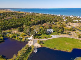 Aerial of 2 Ponds to Ocean