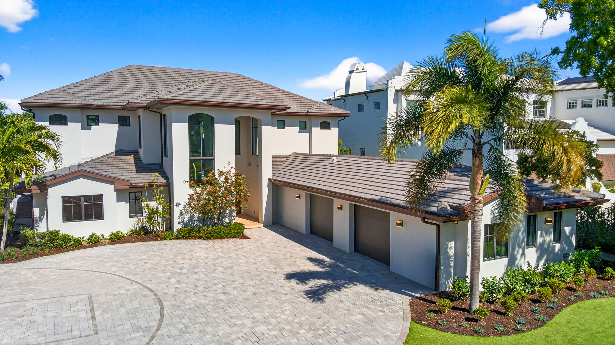 Aerial Front Exterior 2