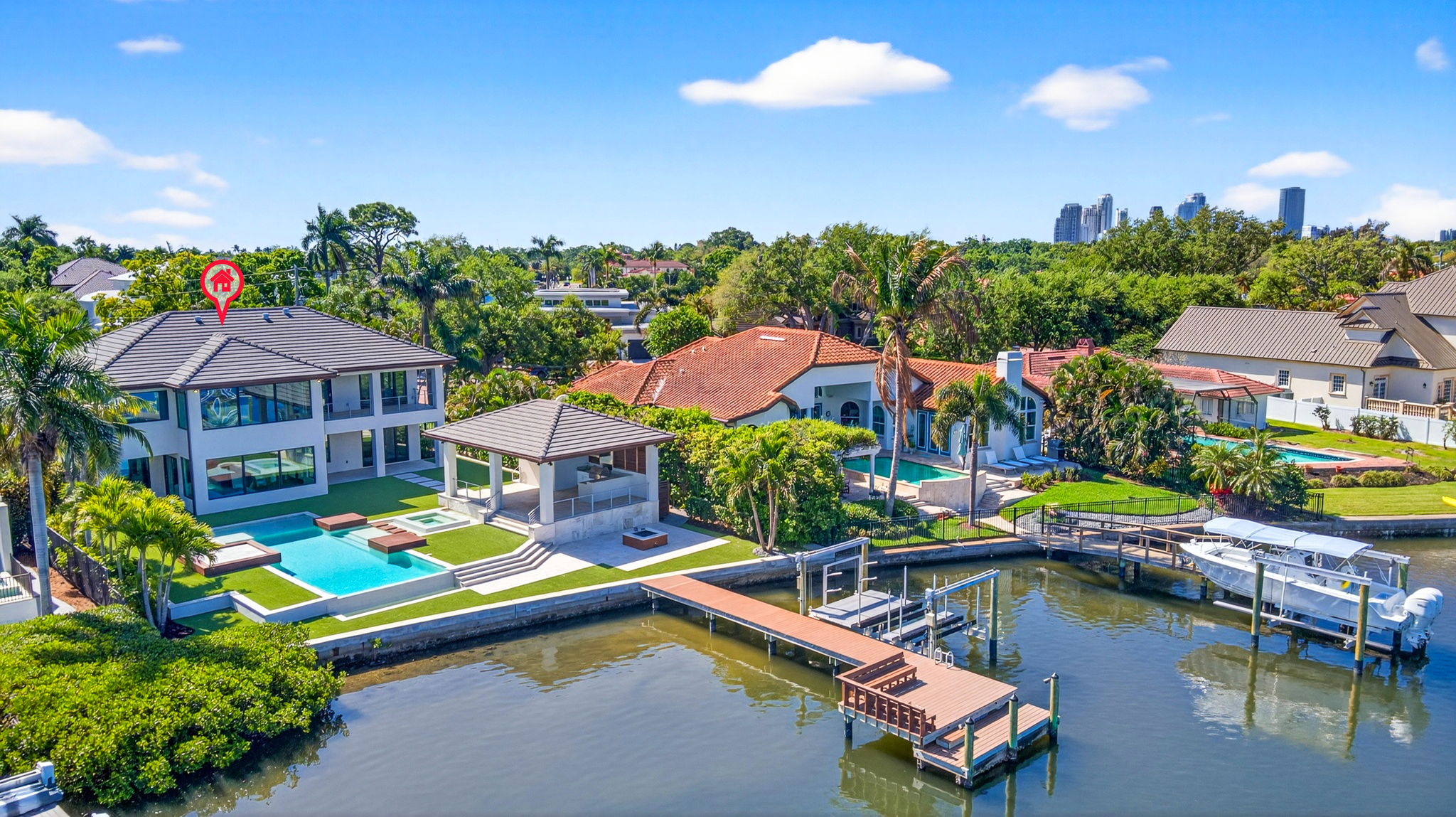 Aerial Rear Exterior 3-marker