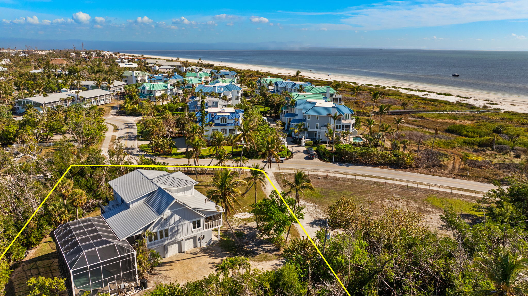Aerial View 1 of 3 -Lot Lines
