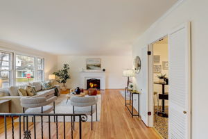 Wood Burning fireplace