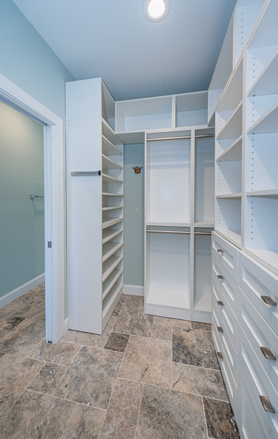 First Floor Master Bedroom Walk-in Closet1c