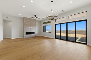 Dining Room to Living Room