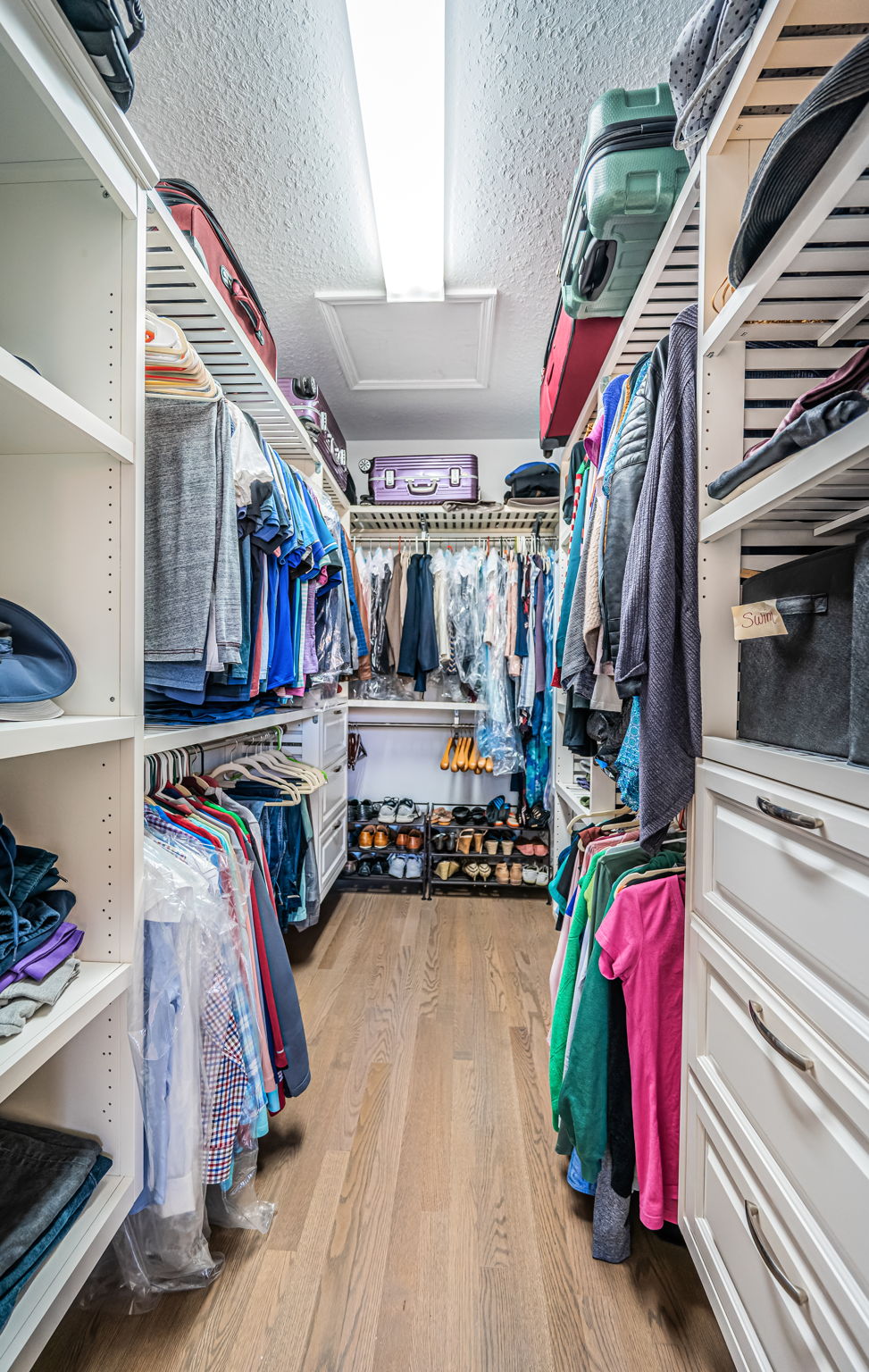 Master Bedroom Walk-in Closet