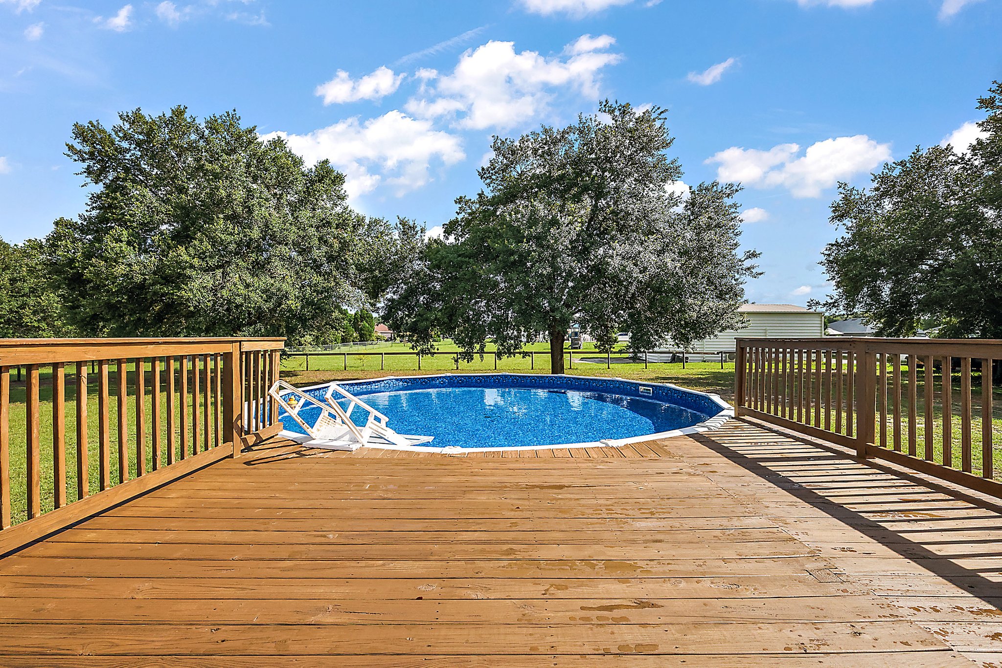 Main Residence Upper Pool Deck with Swimming Pool