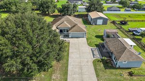 Aerial of Main Residence and Second Home