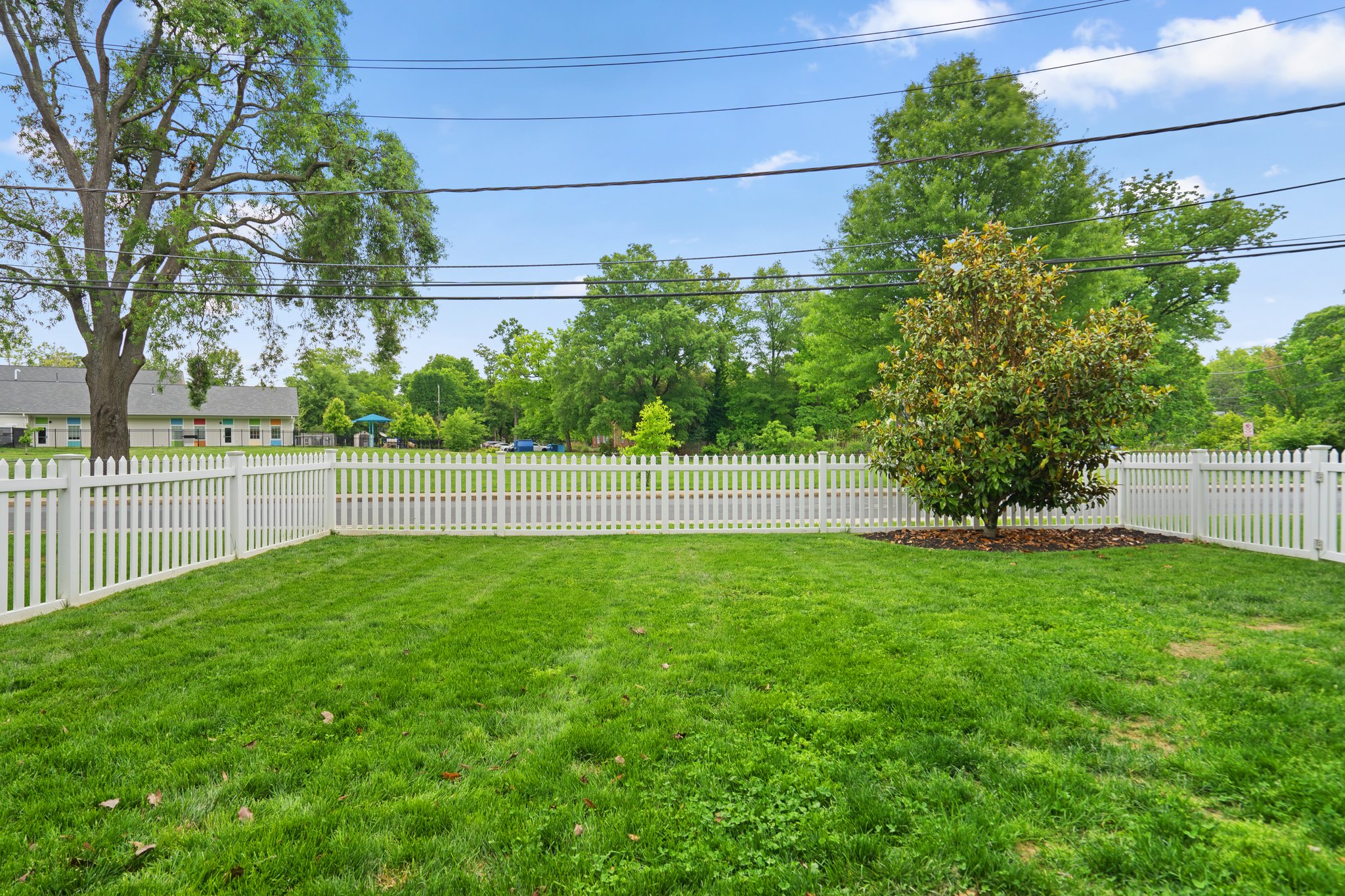 Fenced Side Yard