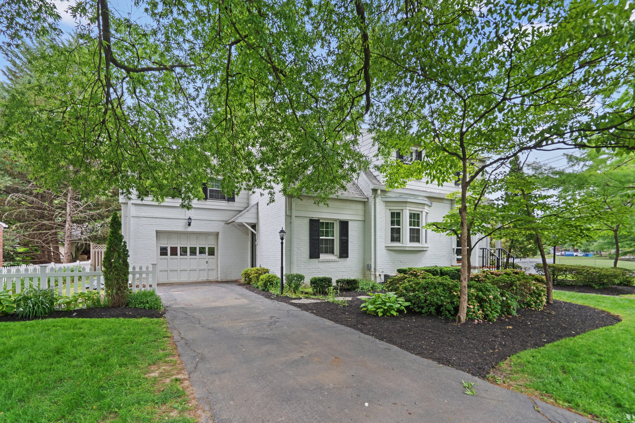 Driveway and Garage