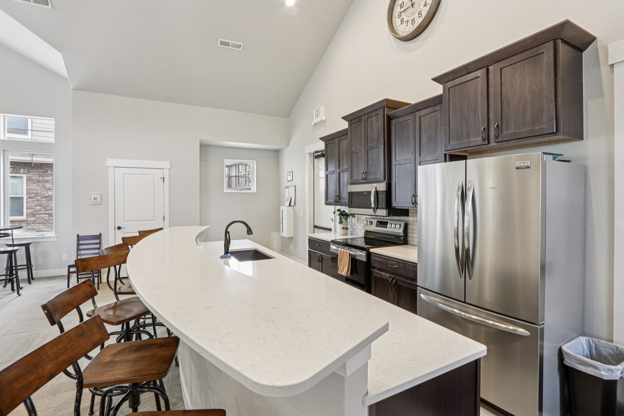 Nearby Clubhouse with Gym and Rec Room and full kitchen
