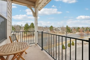 Enjoy Outdoor Dining or Morning Coffee with Mountain Views! End Unit Condo!