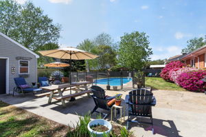 Private outdoor setting with room to make memories