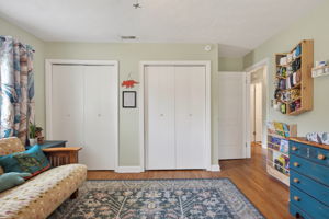 Large bedrooms offering comfort and flexibility.