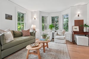 The front room of this house dates back to 1887. At that time Montclair was a flourishing suburban retreat for wealthy New Yorkers escaping the grit of the city. Thanks to the expansion of the Erie-Lackawanna Railroad, which had added more direct service to Manhattan in the mid-1800s, Montclair became a desirable commuter haven.