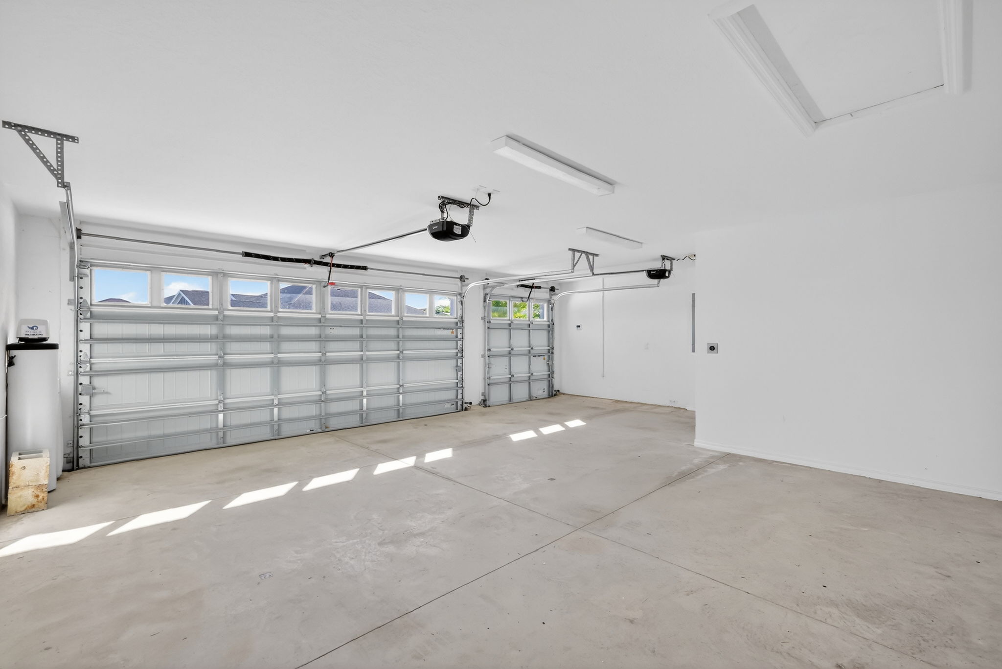 Oversized Two-Car Garage and Golf Cart Garage