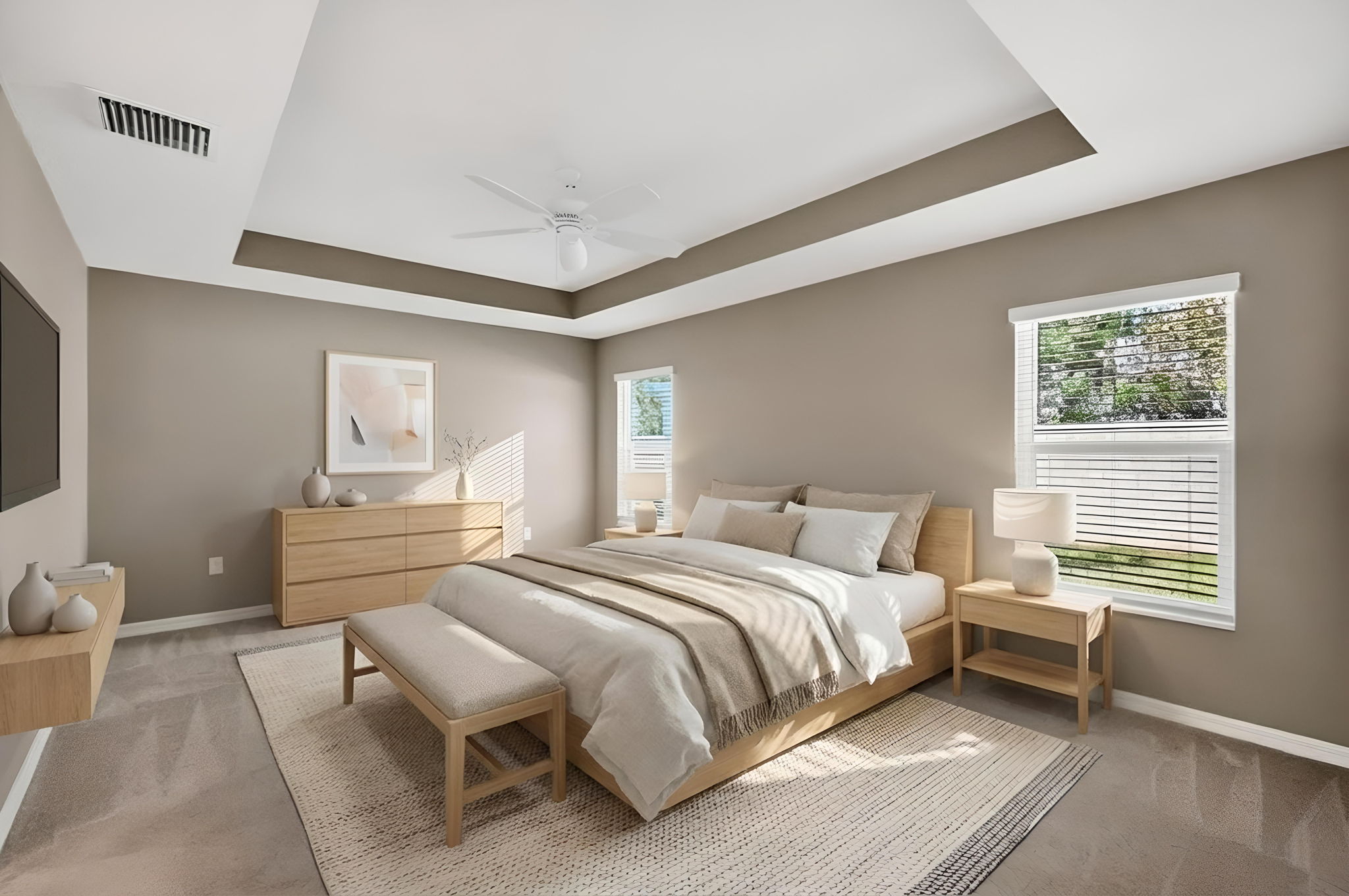 Primary Bedroom - VirtuallyStaged