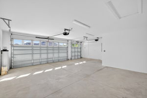 Oversized Two-Car Garage and Golf Cart Garage